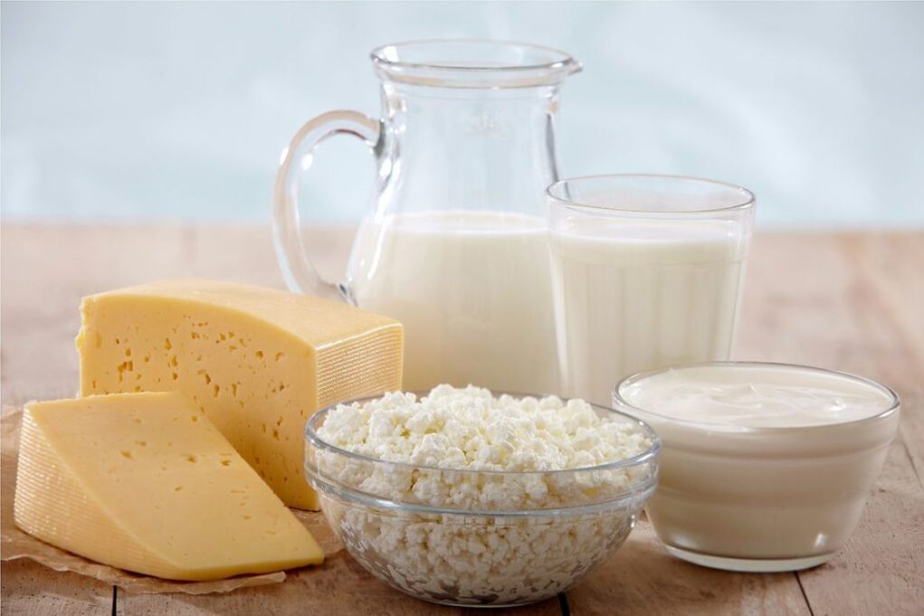 млечни продукти за уголемяване на гърдите